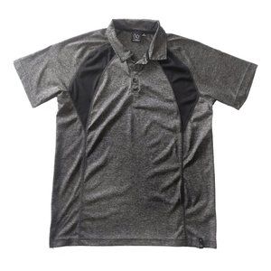 🌺 Burnside Heather Performance Polo Medium EUC